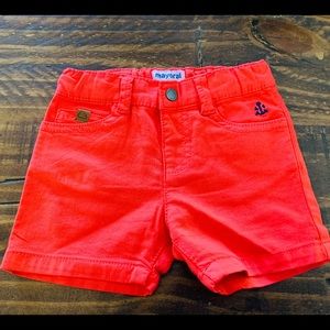 Mayoral infant shorts